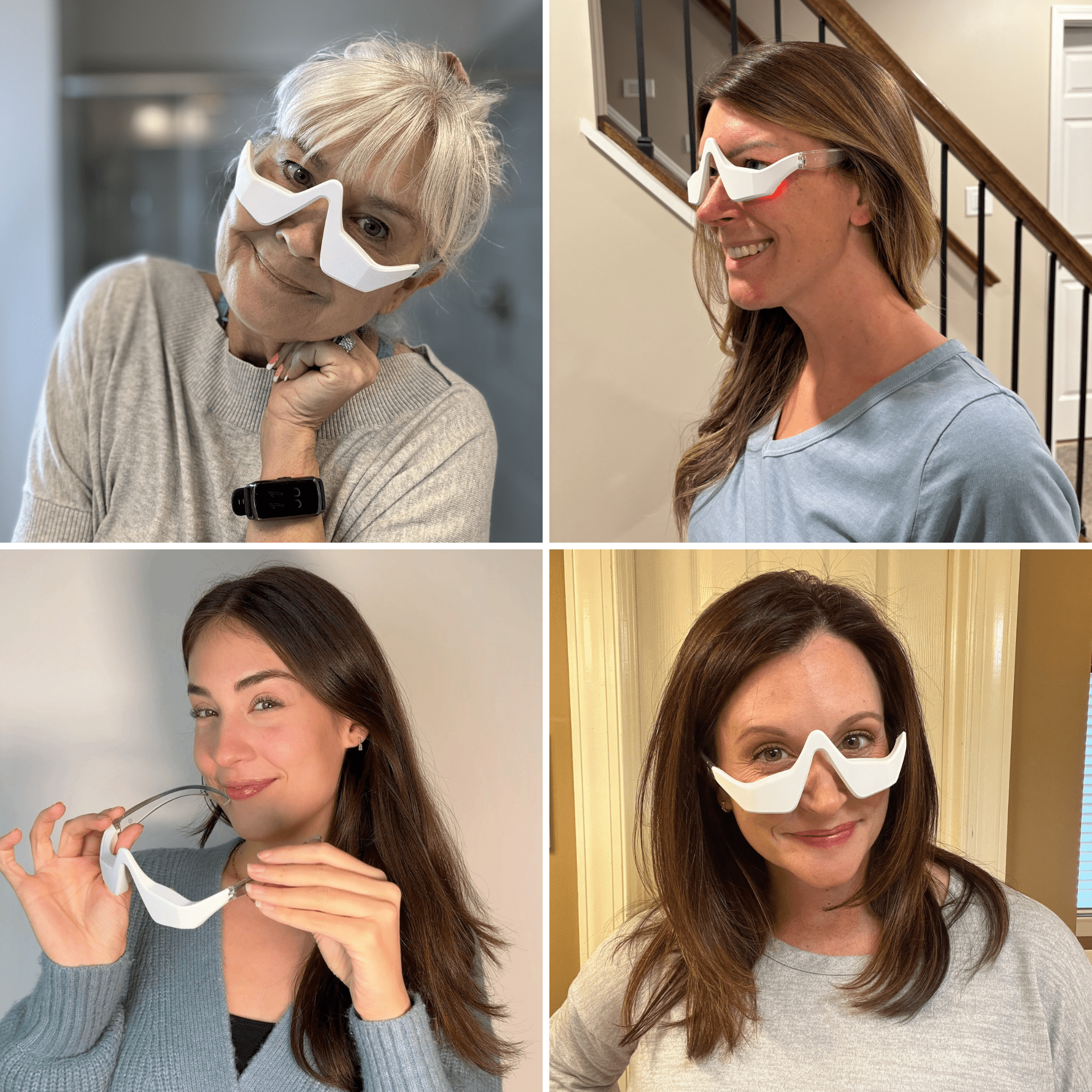 2-in-1 Red Light Therapy + EMS To Erase Eye Bags by GleamiqueCare